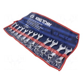 Wrenches set | combination spanner | short | 12pcs.