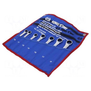 Wrenches set | combination spanner,with ratchet | 7pcs.
