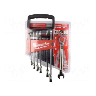 Wrenches set | combination spanner,with ratchet | Maxbite | 7pcs.