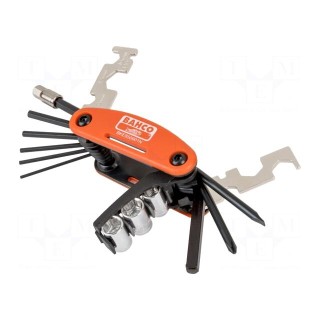 Wrenches set | hex key,spanner | 9mm,13mm,14mm | Kit: case