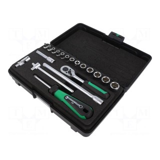 Wrenches set | 6-angles,socket spanner | Mounting: 1/4"