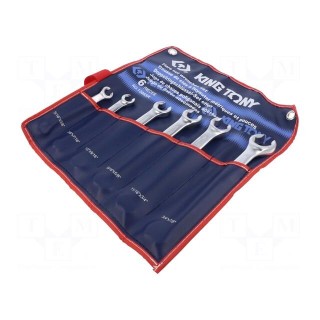 Wrenches set | inch,for brake lines | 6pcs.
