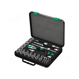 Wrenches set | inch,socket spanner | Mounting: 1/2" | 38pcs.