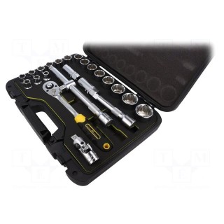 Wrenches set | socket spanner | Mounting: 1/2" | 24pcs.
