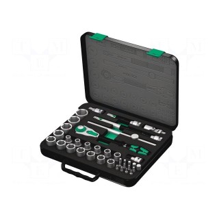 Wrenches set | socket spanner | Mounting: 1/2" | 37pcs.