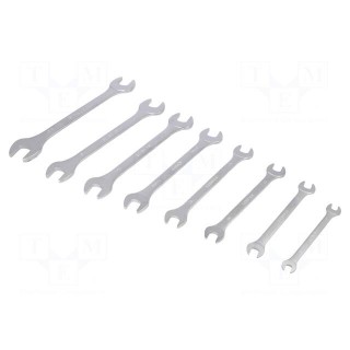 Wrenches set | spanner | Chrom-vanadium steel | 8pcs.