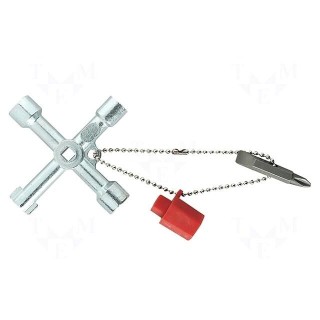 Key | for control cabinets | 73mm