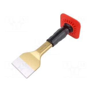 Jointing chisel | Tipwidth: 70mm | L: 250mm | with splash guard