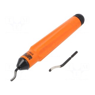 Pen reamer | 150mm | Mat: plastic | Material: HSS