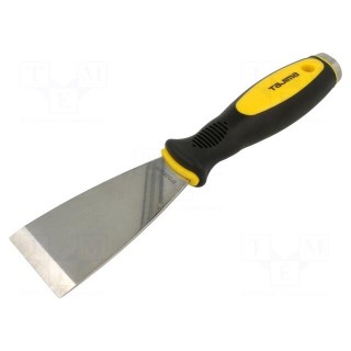 Putty knife | Tipwidth: 50mm | stainless steel | L: 240mm