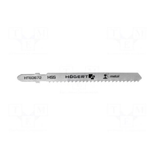 Hacksaw blade | metal,jigsaw | 100mm | 8teeth/inch | 5pcs.