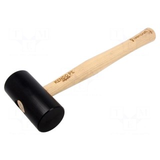 Hammer | 220g | 50mm | round | polyurethane | wood (ash) | KENDO