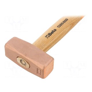 Hammer | 270mm | 600g | copper | wood