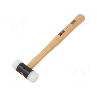Hammer | 275mm | W: 80mm | 300g | Size: 28mm | round | nylon | wood