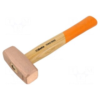 Hammer | 280mm | 1kg | copper | wood