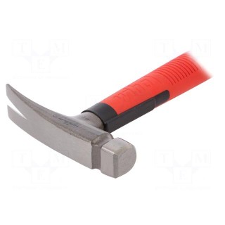 Hammer | for electricians | 283mm | W: 23.9mm | 500g