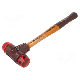 Hammer | 295mm | W: 90mm | 345g | 30mm | round | plastic | wood | SIMPLEX
