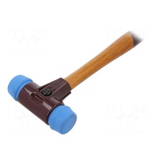 Hammer | 295mm | W: 90mm | 350g | 30mm | round | elastomer | wood | SIMPLEX