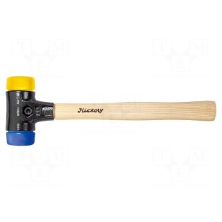 Hammer | 325mm | W: 110mm | 620g | 40mm | round | wood (hickory)