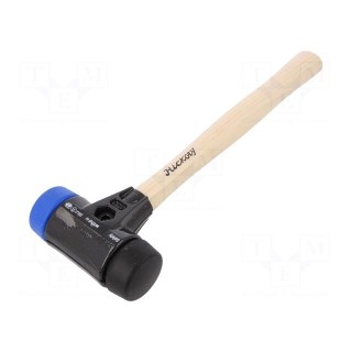 Hammer | 325mm | W: 110mm | 637g | Size: 40mm | round | wood (hikory)