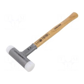 Hammer | 330mm | W: 110mm | 460g | 30mm | round | wood (hickory)