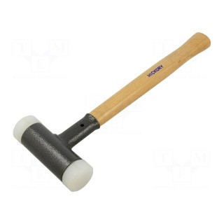 Hammer | 335mm | W: 110mm | 560g | 35mm | round | wood (hickory)