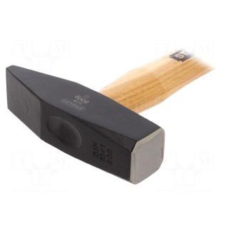 Hammer | 800g | 27mm | carbon steel | wood (ash)