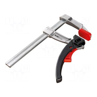 Lever clamp | with lever | Grip capac: max.400mm | D: 80mm | Kliklamp