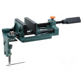 Machine vice | steel | Jaws width: 100mm | Jaws opening max: 97mm