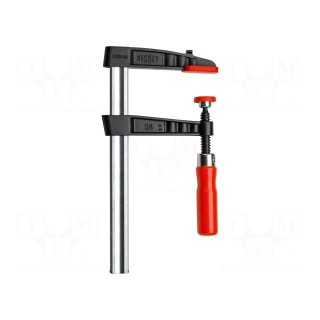 Parallel clamp | cast iron | with handle | Grip capac: max.250mm