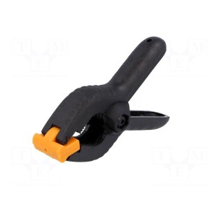 Universal clamp | plastic | Grip capac: 0÷35mm | L: 100mm