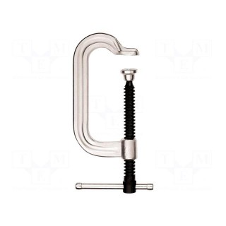 Universal clamp | steel | C | max.200mm | metalworks | 1.5kN