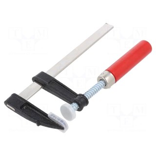 Universal clamp | steel | Grip capac: max.150mm | D: 50mm | polyamide