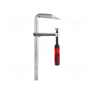 Universal clamp | steel | with handle | Grip capac: max.160mm