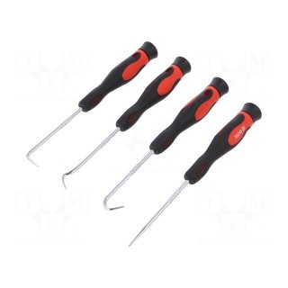 Hook set | with magnet,with handle | 4pcs.