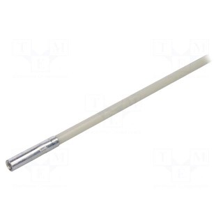 Shaft | fiberglass | Overall len: 1m | Working part len: 1m | Thk: 6mm