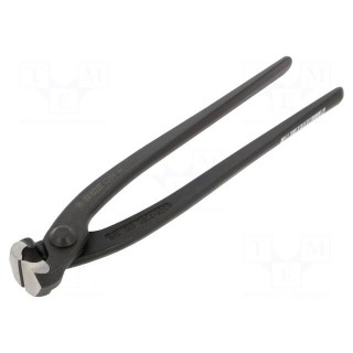 Concreters nippers | phosphate head,forged,cure | 224mm