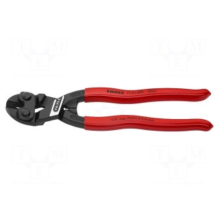 Pliers | cutting,curved | 200mm | CoBolt® | with side face