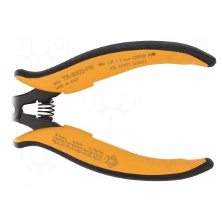 Pliers | cutting,miniature,curved | 138mm