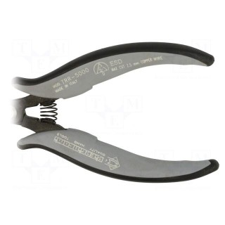 Pliers | cutting,miniature,curved | ESD | 138mm