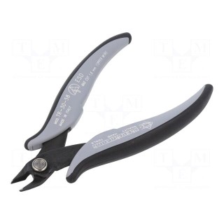 Pliers | cutting,miniature,curved | ESD | 138mm | with small chamfer