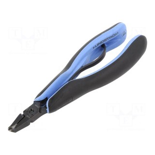 Pliers | cutting,precision,oblique,elongated | ESD | 143mm