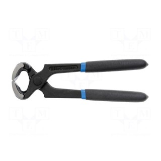 Pliers | end,cutting | ergonomic two-component handles | 180mm
