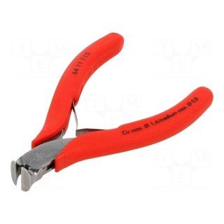 Pliers | end,cutting | handles with plastic grips | 115mm