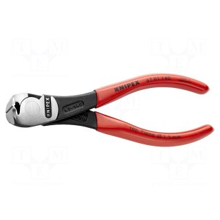 Pliers | end,cutting | high leverage | 140mm