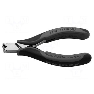 Pliers | end,cutting,precision | ESD | 115mm