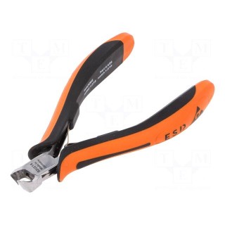 Pliers | side | ESD | two-component handle grips | Pliers len: 130mm