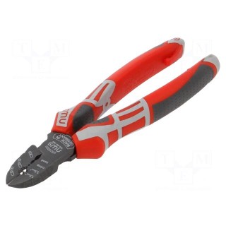 Pliers | side,cutting | 190mm | with side face