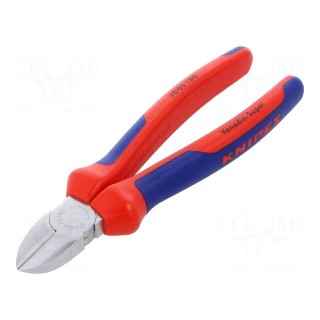 Pliers | side,cutting | ergonomic two-component handles