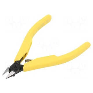 Pliers | side,cutting | ESD | blackened tool | H: 0.8mm